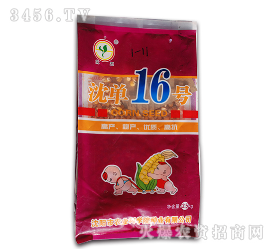 河南省杜莊主玉米種子-沈單16