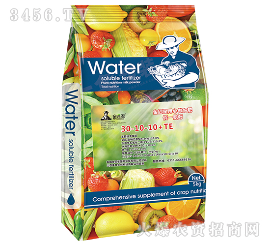 5kg����Ԫ��ˮ�ܷ���30-10-10+TE-����