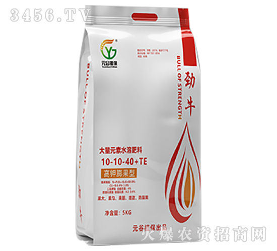 大量元素水溶肥料10-10-40+TE-勁牛-元谷植保