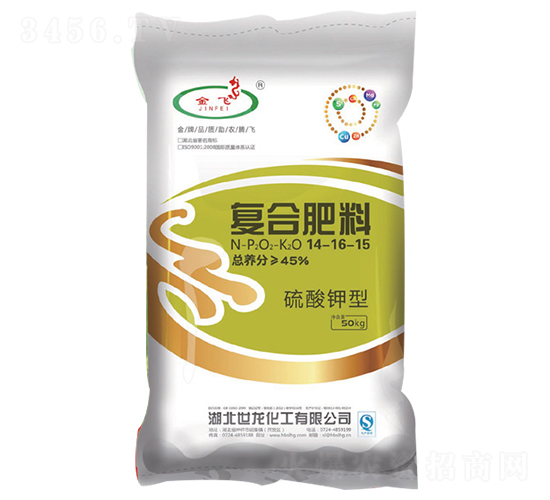 硫酸鉀型復(fù)合肥料14-16-15-金飛-世龍