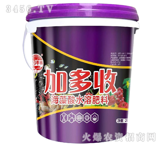 加多收海藻酸水溶肥料-田園季豐-大豐肥業(yè)