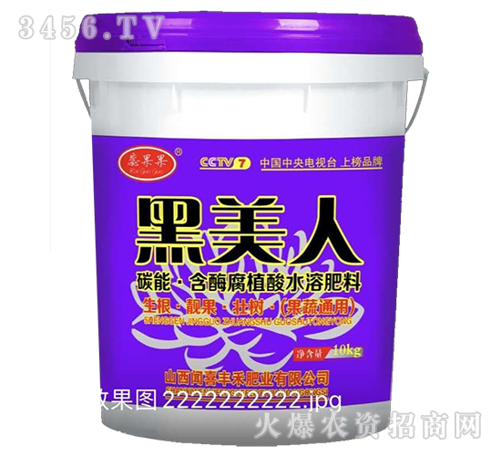 碳能·含酶腐植酸水溶肥料-黑美人-聞喜豐禾