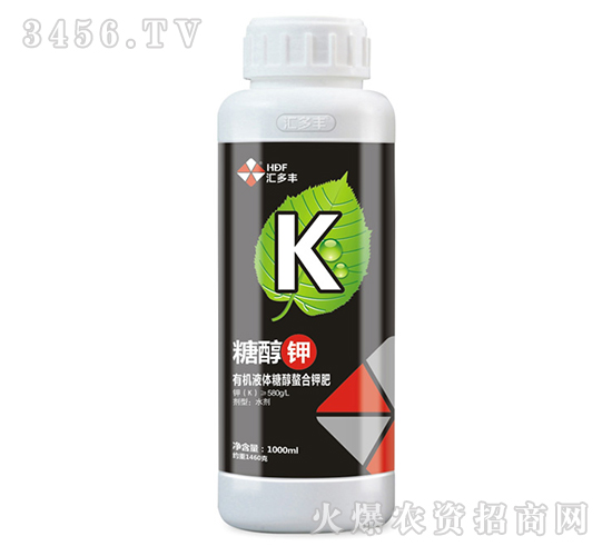 有機(jī)液體糖醇螯合鉀肥-糖醇鉀-匯多豐