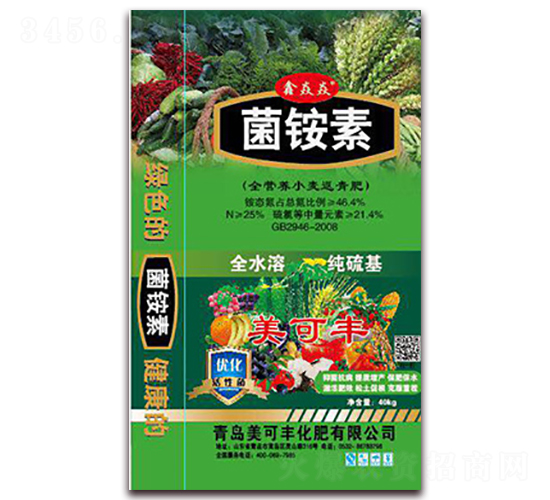 全營(yíng)養(yǎng)小麥返青專用肥-菌銨素-美可豐