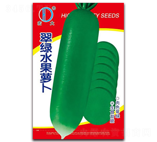 翠綠水果蘿卜-蘿卜種子-春潤種業(yè)