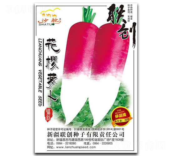 花櫻蘿卜-蘿卜種子-聯(lián)創(chuàng)