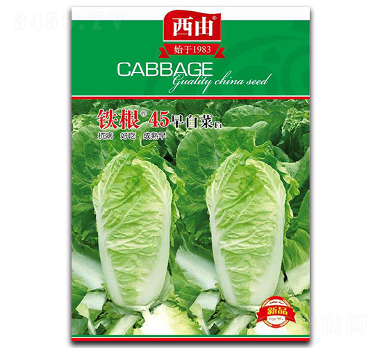 鐵根45早白菜-白菜種子-西由