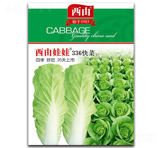 西由娃娃336快菜-白菜種子-西由