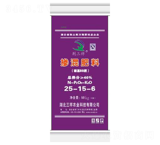 46%摻混肥25-15-6-荊三祥
