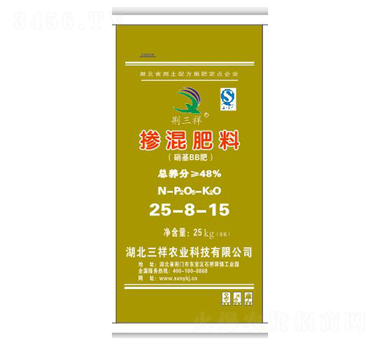 48%摻混肥25-8-15-荊三祥