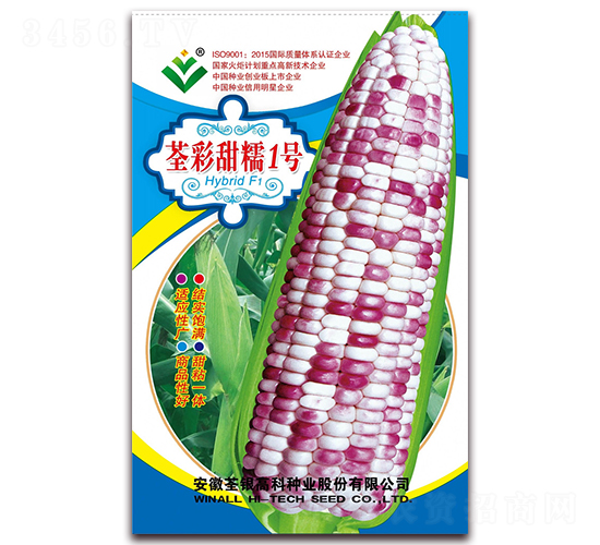 荃彩甜糯1號-甜糯玉米種子-荃銀瓜菜