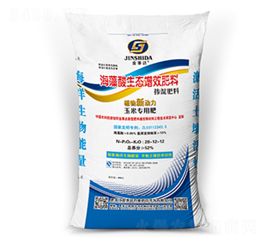 玉米專用海藻酸生態(tài)增效肥料-金事達