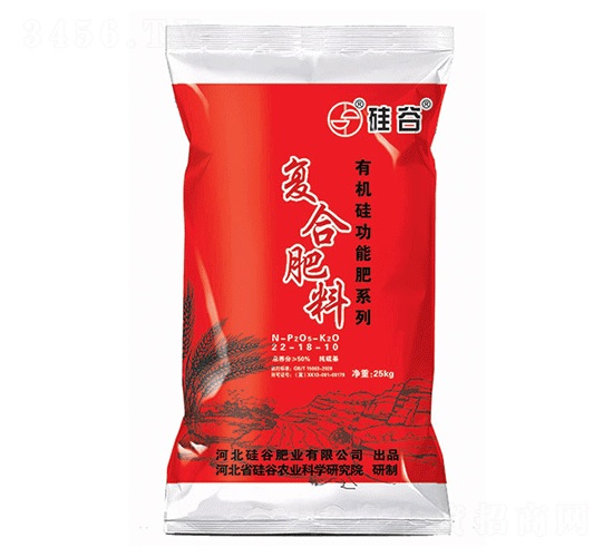 有機硅大田高塔復(fù)合肥料22-18-10-硅谷