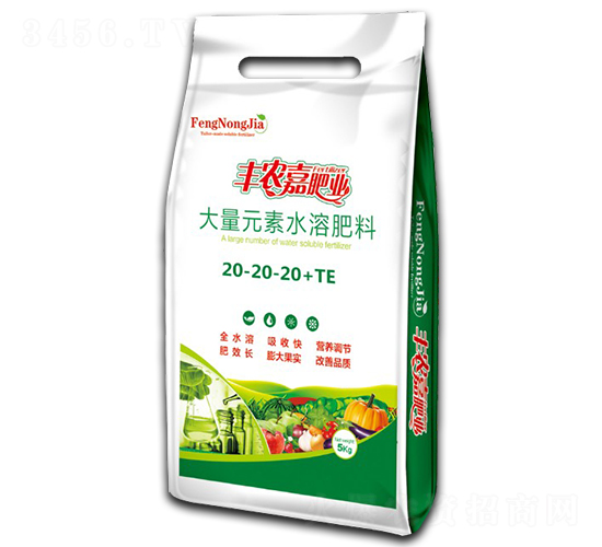 大量元素水溶肥20-20-20+TE-豐農嘉
