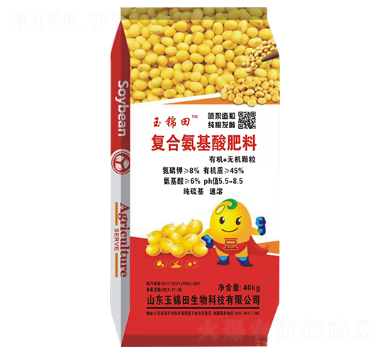 純糧發(fā)酵噴漿造粒復合氨基酸肥料-玉錦田