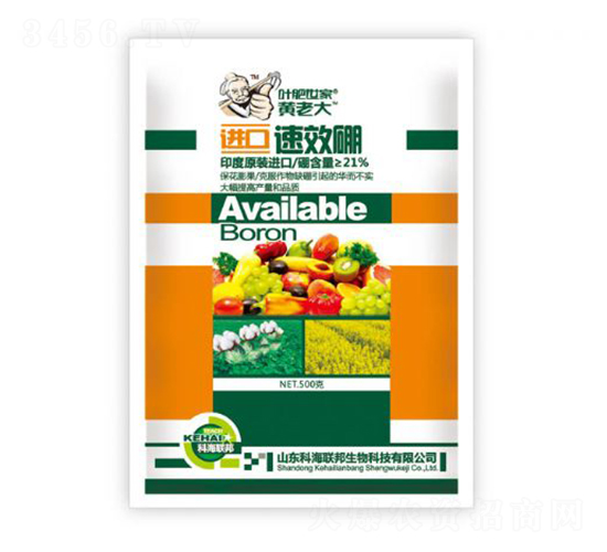 進(jìn)口速效硼-黃老大-科海聯(lián)邦