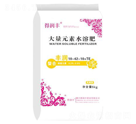 高磷型大量元素水溶肥10-42-10+TE-得潤(rùn)豐