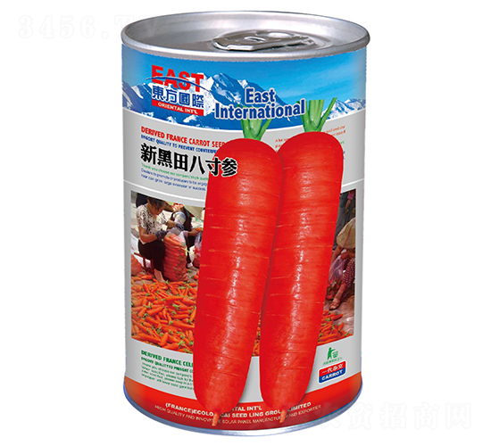 新黑田八寸參（罐）-胡蘿卜種子-祥瑞達