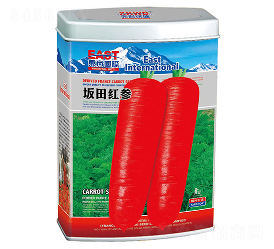 坂田紅參（罐）-胡蘿卜種子-祥瑞達