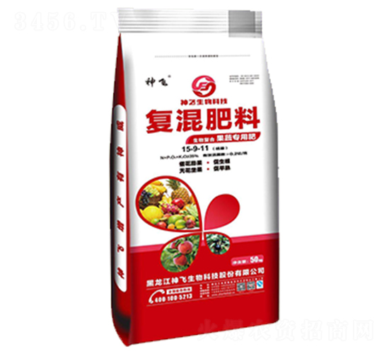 果蔬專用復混肥料15-9-11-神飛