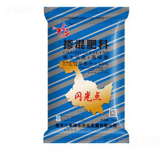 40%摻混肥料17-13-10-閃光點-澤樂