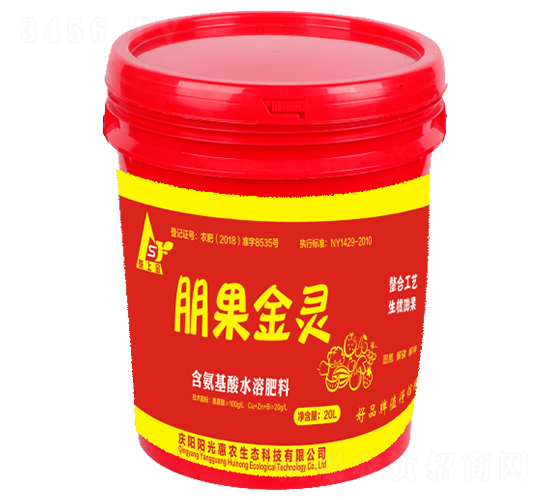 20L含氨基酸水溶肥料-朋果金靈-陽(yáng)光惠農(nóng)