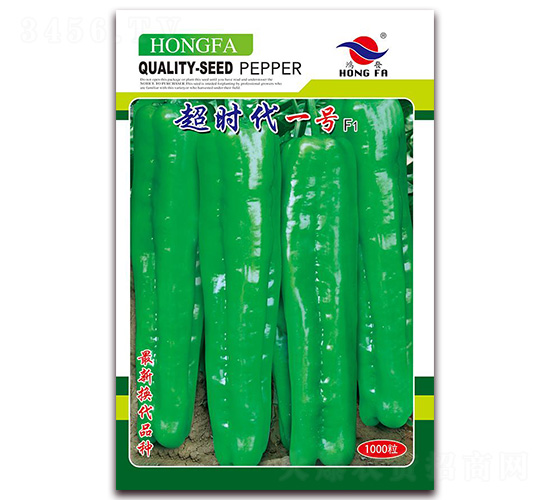 超時代一號-厚皮泡椒種子-紅發(fā)種業(yè)