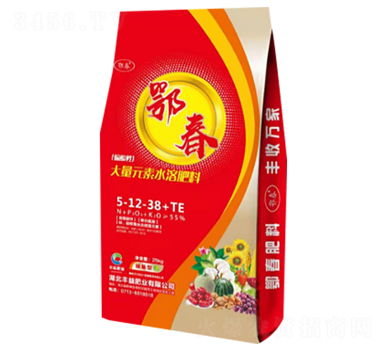 硫基型大量元素水溶肥5-12-38+TE-豐益肥業(yè)