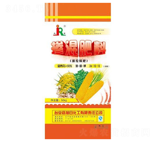 緩控釋摻混肥料26-12-12-九日-旭日化工