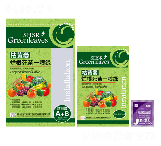 枯黃萎爛根死苗一噴綠-圣氏潤(rùn)