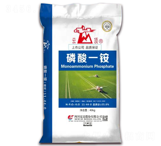 40kg磷酸一銨11-44-0-云頂-四川宏達(dá)