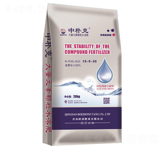 大量元素水溶肥料15-5-23-中樸克-歐諾