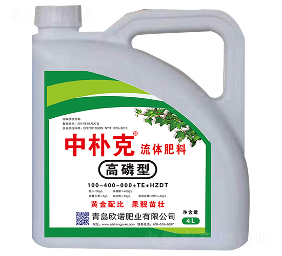 高磷型流體肥-中樸克-歐諾