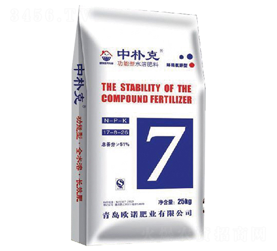 功能型水溶肥料17-8-26-歐利爾-歐諾