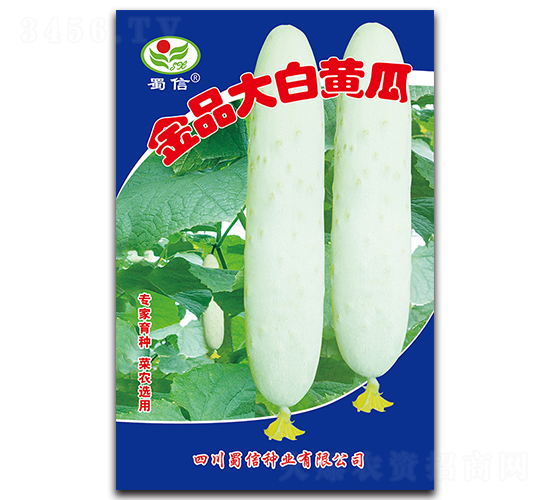 金品大白黃瓜-黃瓜種子-蜀信種業(yè)