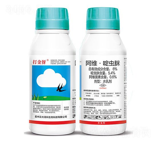 6%阿維·啶蟲(chóng)脒水乳劑-打金犽-云大高科