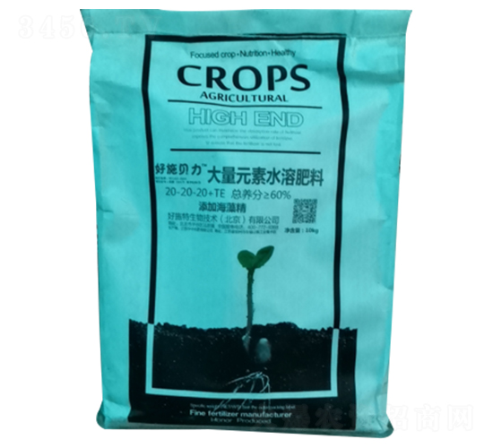 海藻水溶肥20-20-20+TE-好施貝力-好施特