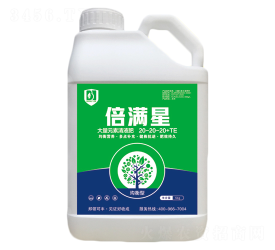 均衡型大量元素清液肥20-20-20+TE-倍滿星-邦領農(nóng)業(yè)