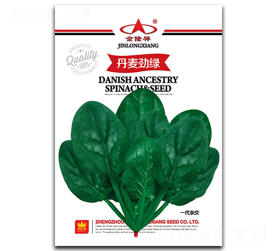 丹麥勁綠-菠菜種子-金隆祥