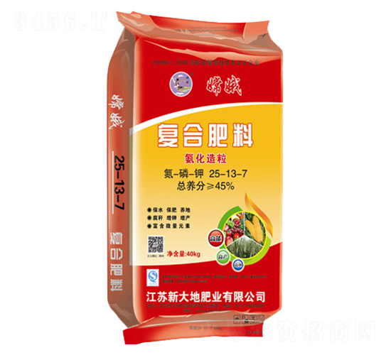 氨化造粒復合肥料25-13-7-新大地