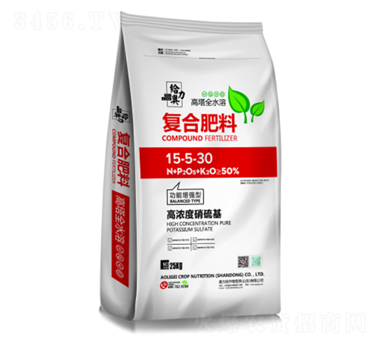 高濃度硝硫基復合肥料15-5-30-奧力給