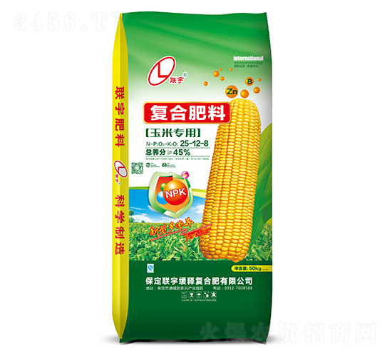玉米專用復(fù)合肥料25-12-8-聯(lián)宇