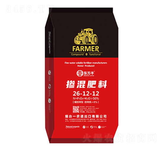 摻混肥料26-12-12-東方牛-一農農業(yè)