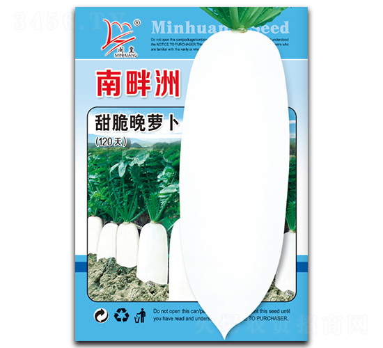 南畔洲甜脆晚蘿卜-蘿卜種子-閩皇種業(yè)