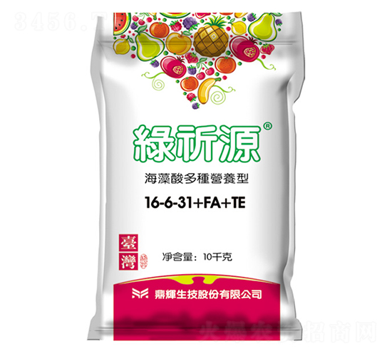 海藻酸營(yíng)養(yǎng)型有機(jī)無(wú)機(jī)肥料16-6-31+FA+TE-綠祈源-浩海