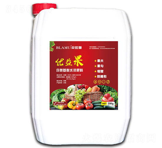 含氨基酸水溶肥料-優(yōu)益果-貝拉姆