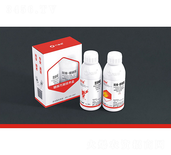 0.6%苦參堿水劑+33%阿維·螺螨酯懸浮劑-斬六將＋應(yīng)天時(shí)-六畝田