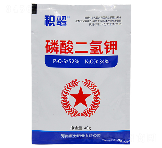 磷酸二氫鉀（袋裝）-積翠-原力肥業(yè)