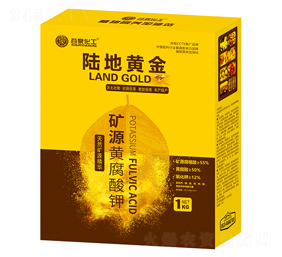 礦源黃腐酸鉀-陸地黃金-谷泉化工