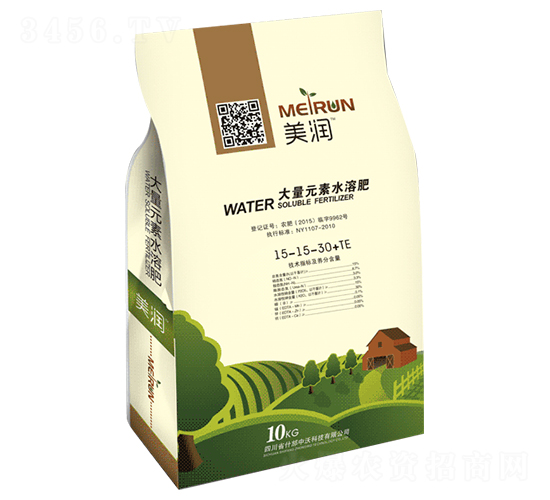 大量元素水溶肥15-15-30+TE-美潤(rùn)-金穗化肥